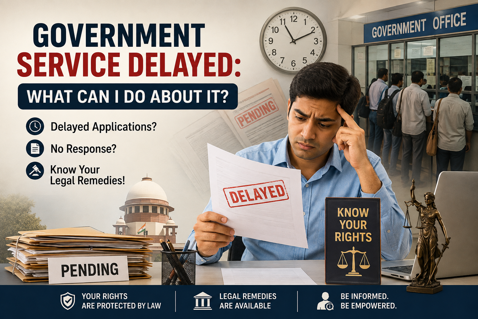 🏛️ Government Service Delayed: What Can I Do About It?